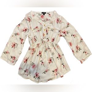 Small women’s floral tunic